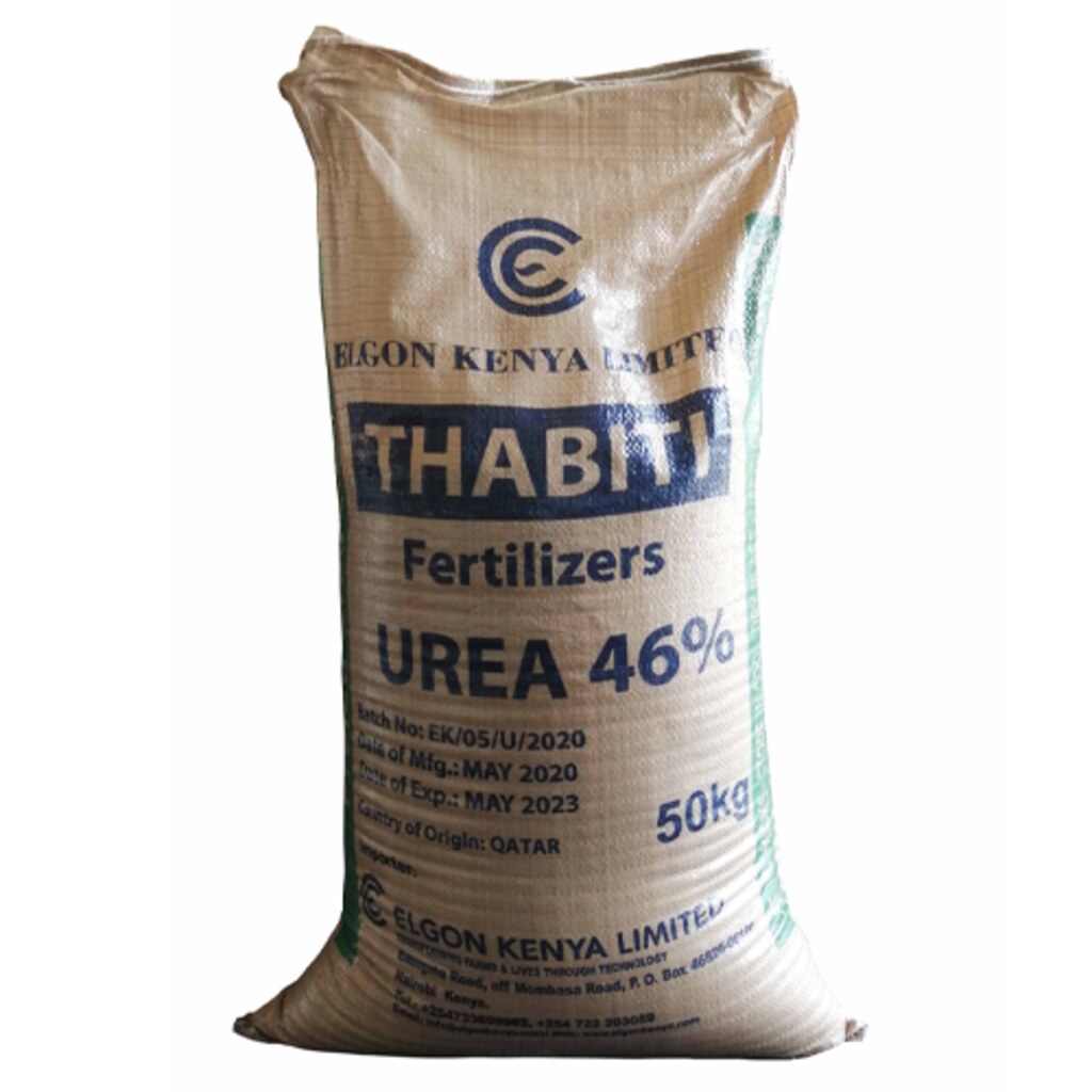 Elgon Thabiti Urea 46% fertilizer 50 kg bag